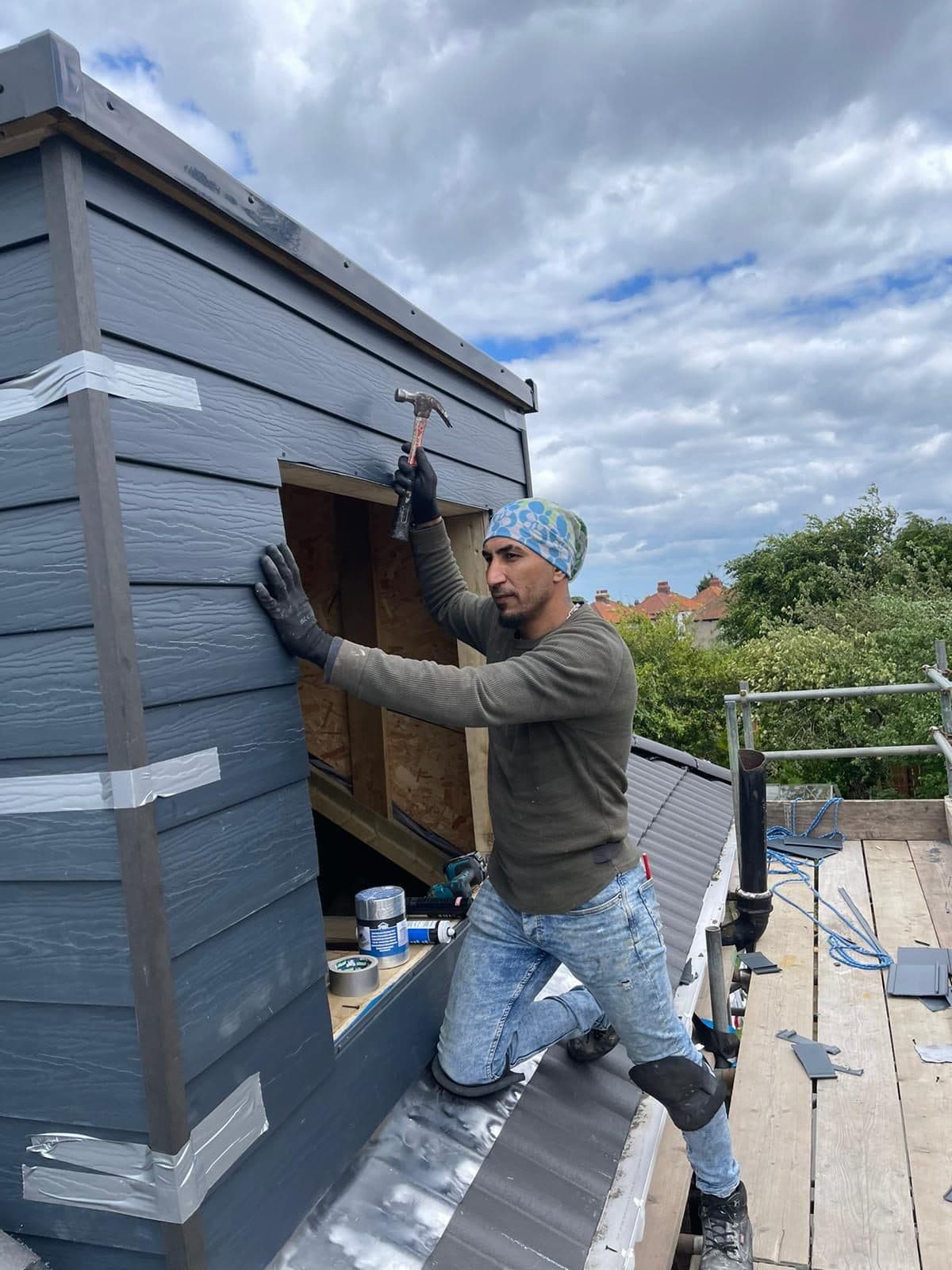 Roof Cladding Installation
